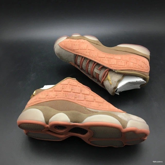 Rep TBkick Sepia Air Jordan Blush x CLOT Canteen-Terra Low AT3102-200 Stone 13 0713
